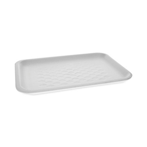 Picture of Supermarket Tray, #2S, 10.75 x 5.5 x 1.2, White, Foam, 500/Carton