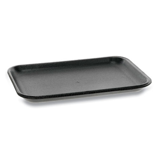 Picture of Supermarket Tray, #2, 8.38 x 5.88 x 0.69, Black, Foam, 500/Carton