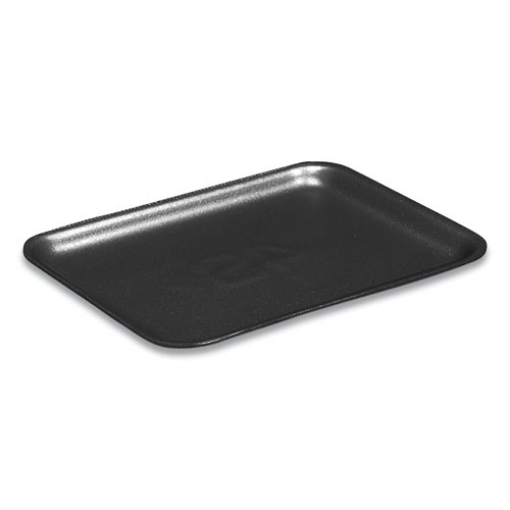 Picture of Supermarket Tray,  #8PZ, 10.5 x 8.25 x 1.22, Black, Foam, 400/Carton