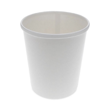 Picture of Paper Round Food Container, 32 Oz, 5.13" Diameter X 4.5"h, White, 500/carton