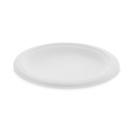 Picture of Earthchoice Compostable Fiber-Blend Bagasse Dinnerware, Plate, 6" Dia, Natural, 1,000/carton