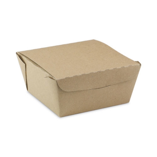 Picture of Earthchoice Onebox Paper Box, 37 Oz, 4.5 X 4.5 X 2.5, Kraft, 312/carton