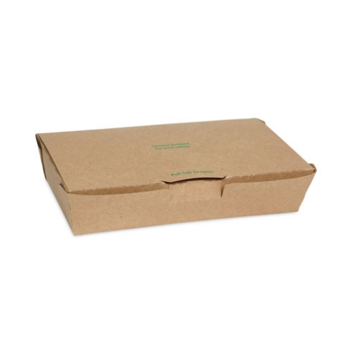 Picture of EarthChoice Tamper Evident OneBox Paper Box, 9 x 4.85 x 2, Kraft, 100/Carton