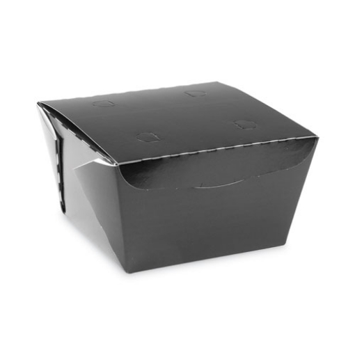 Picture of Earthchoice Onebox Paper Box, 46 Oz, 4.5 X 4.5 X 3.25, Black, 200/carton