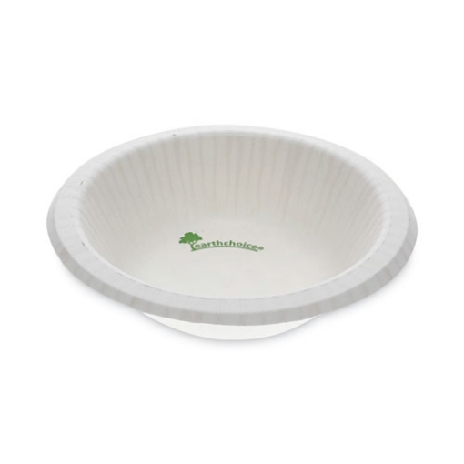 Picture of Earthchoice Pressware Compostable Dinnerware, Bowl, 12 Oz, White, 750/carton