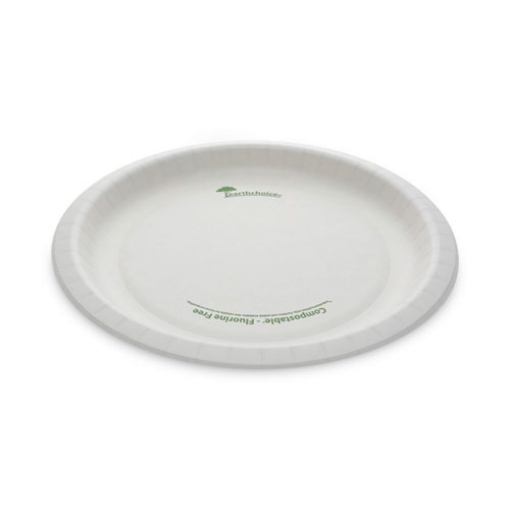 Picture of Earthchoice Pressware Compostable Dinnerware, Plate, 10" Dia, White, 300/carton