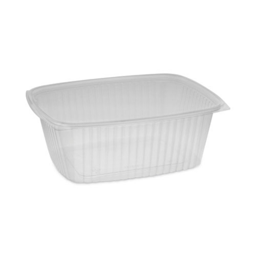 Picture of Showcase Deli Container, Base Only, 1-Compartment, 64 oz, 9 x 7.4 x 4, Clear, Plastic, 220/Carton