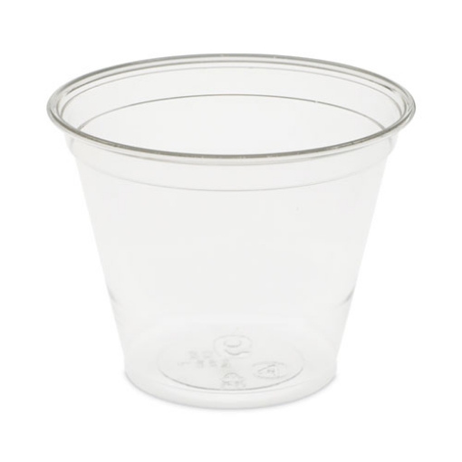 Picture of Earthchoice Recycled Clear Plastic Cold Cups, 9 Oz, Clear, 975/carton