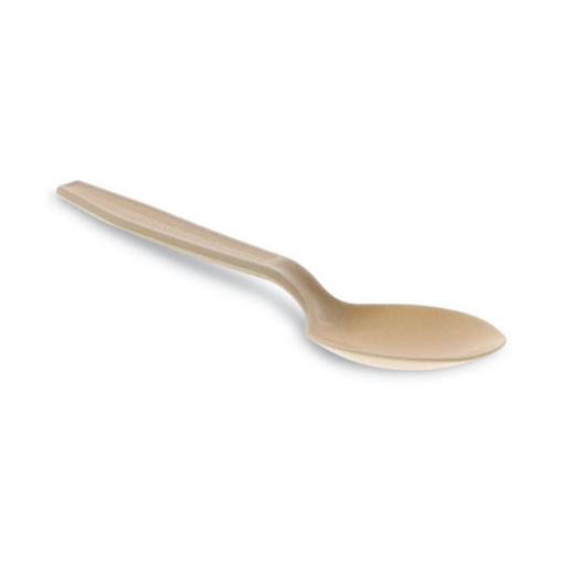 Picture of EarthChoice PSM Cutlery, Heavyweight, Spoon, 5.88", Tan, 1,000/Carton