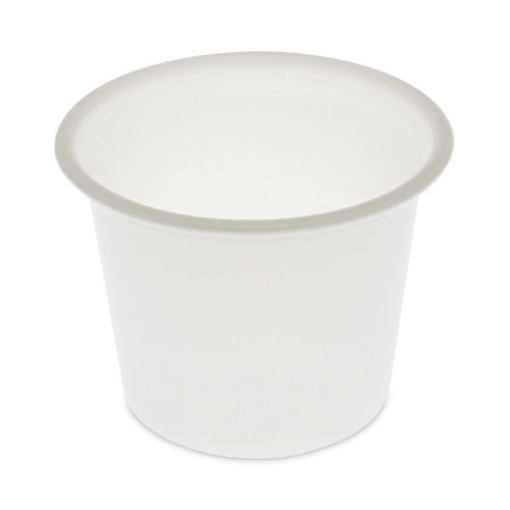 Picture of Plastic Portion Cup, 1 oz, Translucent, 200/Sleeve, 25 Sleeves/Carton