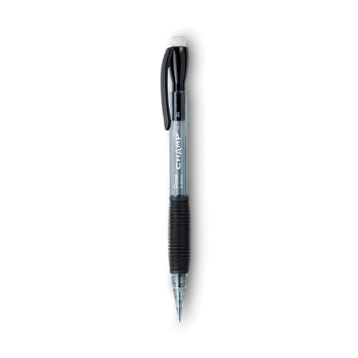 Picture of Champ Mechanical Pencil, 0.5 mm, HB (#2), Black Lead, Translucent Gray Barrel, Dozen