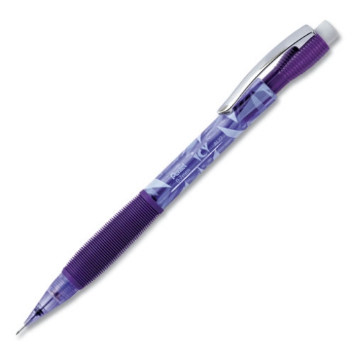 Picture of Icy Mechanical Pencil, 0.7 mm, HB (#2), Black Lead, Transparent Violet Barrel, Dozen