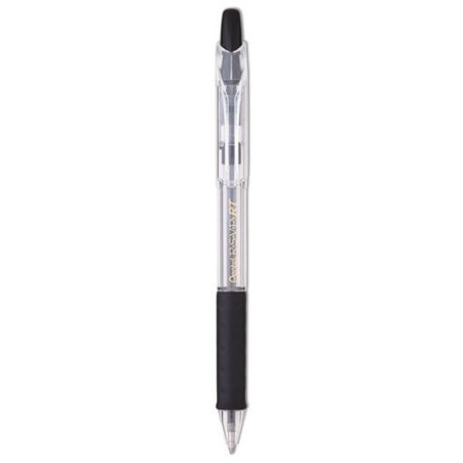 Picture of R.s.v.p. Rt Ballpoint Pen, Retractable, Medium 1 Mm, Black Ink, Clear Barrel, Dozen