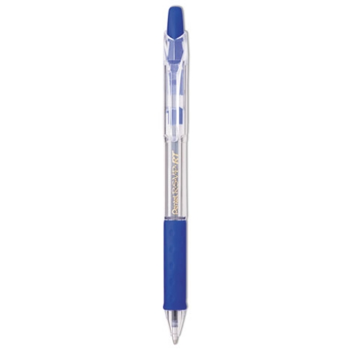 Picture of R.s.v.p. Rt Ballpoint Pen, Retractable, Medium 1 Mm, Blue Ink, Clear Barrel, Dozen