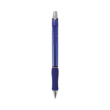 Picture of R.S.V.P. Super RT Ballpoint Pen, Retractable, Medium 0.7 mm, Blue Ink, Translucent Blue/Blue Barrel, Dozen