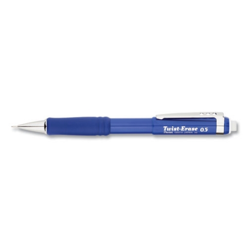 Picture of Twist-Erase III Mechanical Pencil, 0.5 mm, HB (#2), Black Lead, Blue Barrel