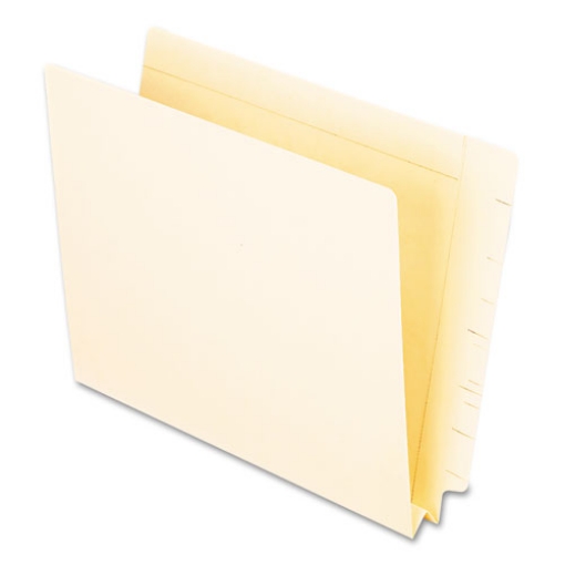 Picture of Manila End Tab Expansion Folders, Straight Tabs, Letter Size, 1.5" Expansion, Manila, 50/Box