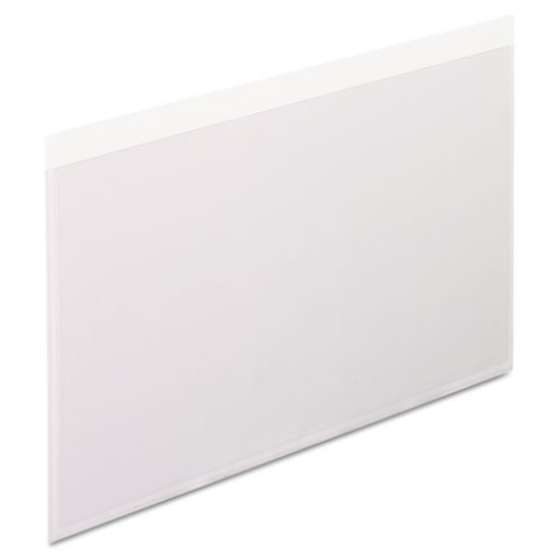 Picture of Self-Adhesive Pockets, 5 X 8, Clear Front/white Backing, 100/box