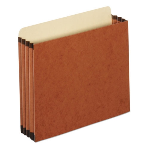 Picture of File Cabinet Pockets, 3.5" Expansion, Letter Size, Redrope, 10/box