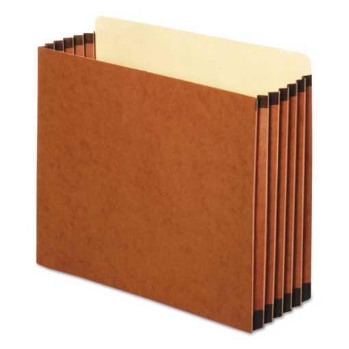 Picture of File Cabinet Pockets, 5.25" Expansion, Letter Size, Redrope, 10/box