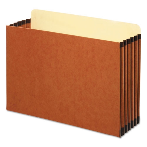 Picture of File Cabinet Pockets, 5.25" Expansion, Legal Size, Redrope, 10/box