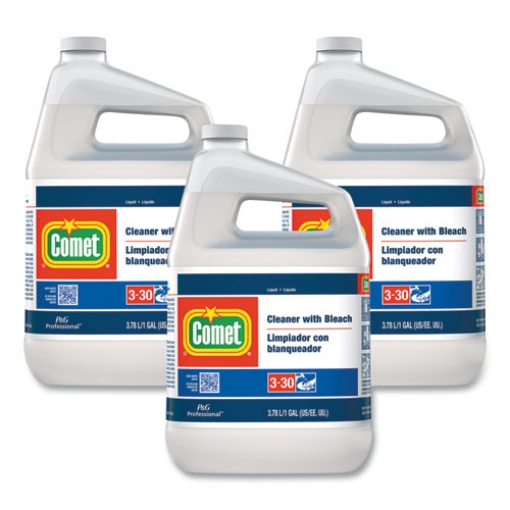 Picture of Cleaner With Bleach, Liquid, One Gallon Bottle, 3/carton