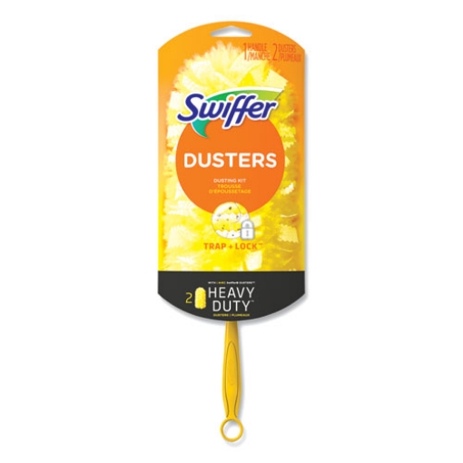 Picture of Heavy Duty Dusters Starter Kit, 6" Handle With Two Disposable Dusters