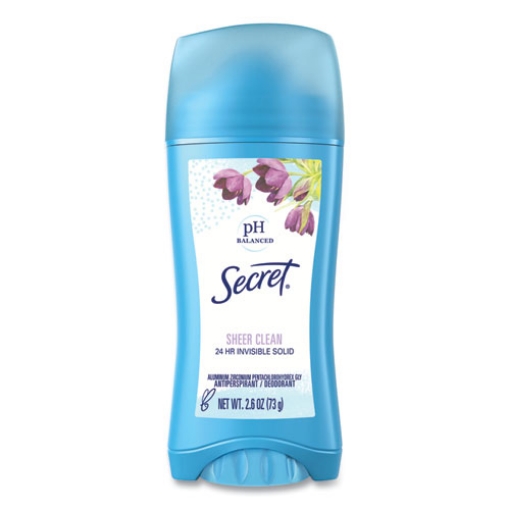 Picture of Invisible Solid Anti-Perspirant and Deodorant, Sheer Clean, 2.6 oz Stick, 12/Carton