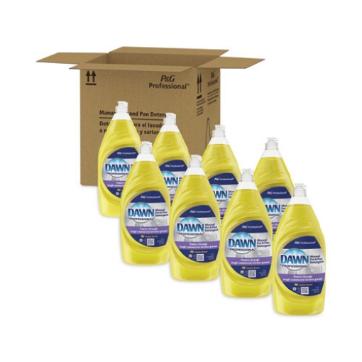 Picture of Manual Pot/pan Dish Detergent, Lemon, 38 Oz Bottle, 8/carton