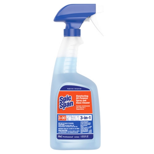 Picture of Disinfecting All-Purpose Spray And Glass Cleaner, Fresh Scent, 32 Oz Spray Bottle, 8/carton