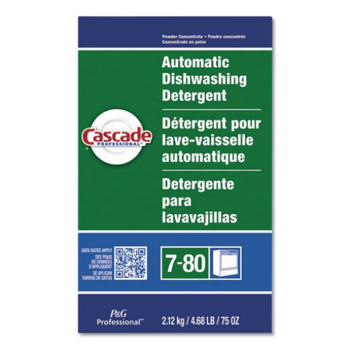 Picture of Automatic Dishwasher Detergent Powder, Fresh Scent, 75 oz Box