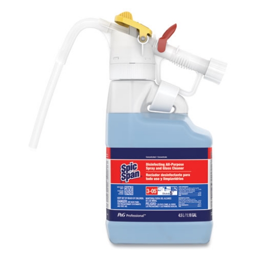 Picture of Dilute 2 Go, Spic And Span Disinfecting All-Purpose Spray And Glass Cleaner, Fresh Scent, , 4.5 L Jug, 1/carton