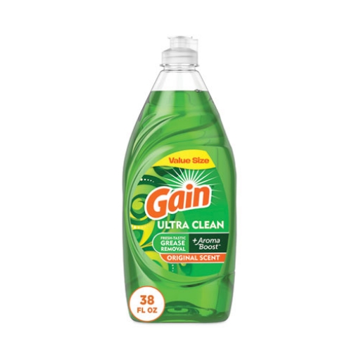 Picture of Dishwashing Liquid, Gain Original, 38 Oz Bottle, 8/carton