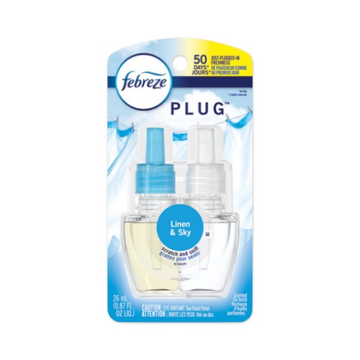 Picture of Plug Air Freshener Refills, Linen And Sky, 0.87 Oz