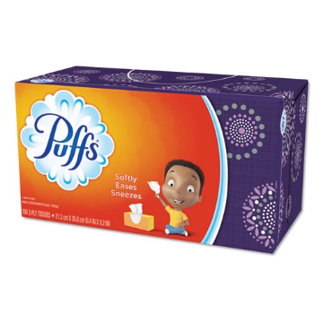 Picture of White Facial Tissue, 2-Ply, 180 Sheets/box, 24 Boxes/carton