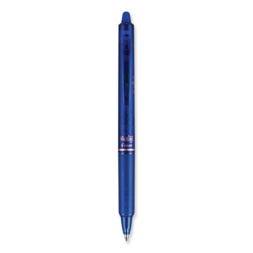 Picture of Frixion Clicker Erasable Gel Pen, Retractable, Bold 1 Mm, Blue Ink, Blue Barrel, Dozen