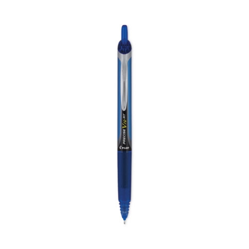 Picture of Precise V10rt Roller Ball Pen, Retractable, Bold 1 Mm, Blue Ink, Blue Barrel, Dozen