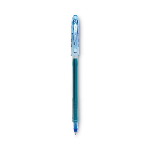 Picture of Neo-Gel Gel Pen, Stick, Fine 0.7 mm, Blue Ink, Translucent Blue Barrel, Dozen