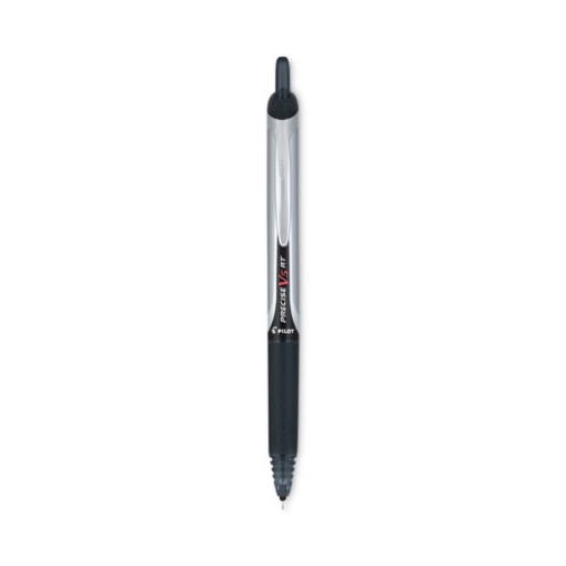 Picture of Precise V5rt Roller Ball Pen, Retractable, Extra-Fine 0.5 Mm, Black Ink, Black Barrel