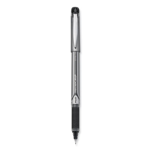 Picture of Precise Grip Roller Ball Pen, Stick, Extra-Fine 0.5 Mm, Black Ink, Black Barrel