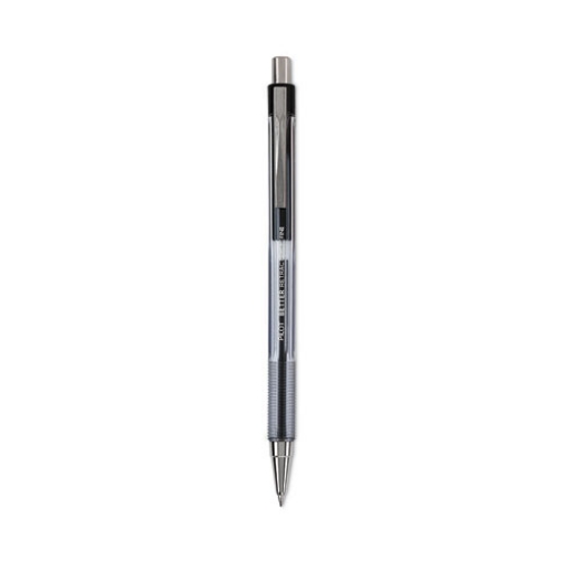 Picture of Better Ballpoint Pen, Retractable, Fine 0.7 Mm, Black Ink, Smoke Barrel, Dozen