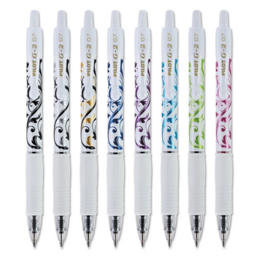 Picture of G2 Fashion Premium Gel Pen, Retractable, Fine 0.7 Mm, Five Assorted Ink And Barrel Colors, 5/pack