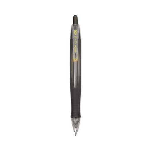 Picture of G6 Gel Pen, Retractable, Fine 0.7 Mm, Black Ink, Black Barrel