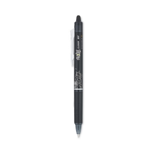 Picture of Frixion Clicker Erasable Gel Pen, Retractable, Fine 0.7 Mm, Black Ink, Black Barrel