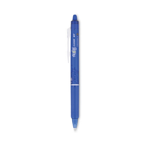 Picture of Frixion Clicker Erasable Gel Pen, Retractable, Fine 0.7 Mm, Blue Ink, Blue Barrel