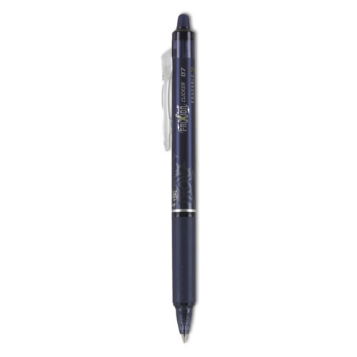 Picture of Frixion Clicker Erasable Gel Pen, Retractable, Fine 0.7 Mm, Navy Ink, Navy Barrel