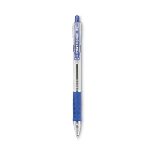 Picture of Easytouch Ballpoint Pen, Retractable, Medium 1 Mm, Blue Ink, Clear Barrel, Dozen