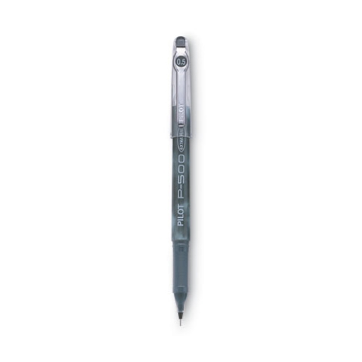 Picture of Precise P-500 Gel Pen, Stick, Extra-Fine 0.5 Mm, Black Ink, Black Barrel, Dozen