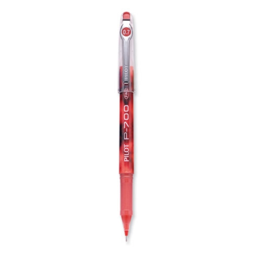 Picture of Precise P-700 Gel Pen, Stick, Fine 0.7 Mm, Red Ink, Red Barrel, Dozen