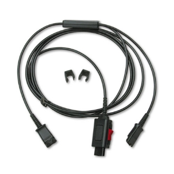 Picture of Y Splitter Adapter for Training Purposes, Black